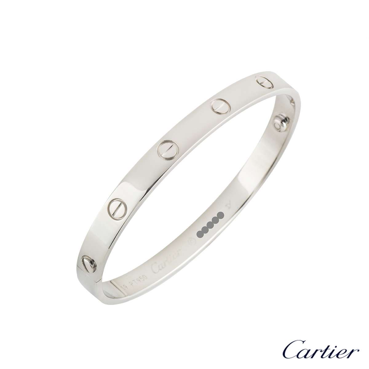 cartier love platinum